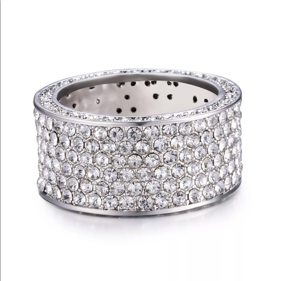 Beautiful ring white gold filled Swarovski - Picture 6 of 6